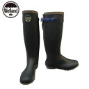 ウェットランド メンズ 男性用 レインブーツ 折りたたみ長靴 ブルー Wetland コンパクト 収納袋付 A&F WET08940001021