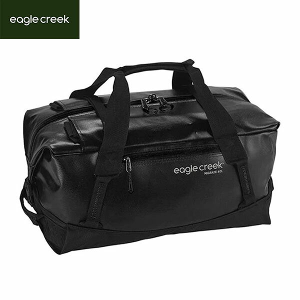 Rakuten - イーグルクリーク EagleCreek マイグレートダッフル 40L ミッドナイトブラック 2WAY バックパック ボストンバッグ リュック EC0A5EKF001 耐水 アウトドア 旅行 EAG11862307011000