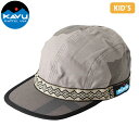 カブー KAVU 帽子 キャップ キッズリップストップストラップキャップ ユーティー アウトドア 国内正規品 KAV19821421049000