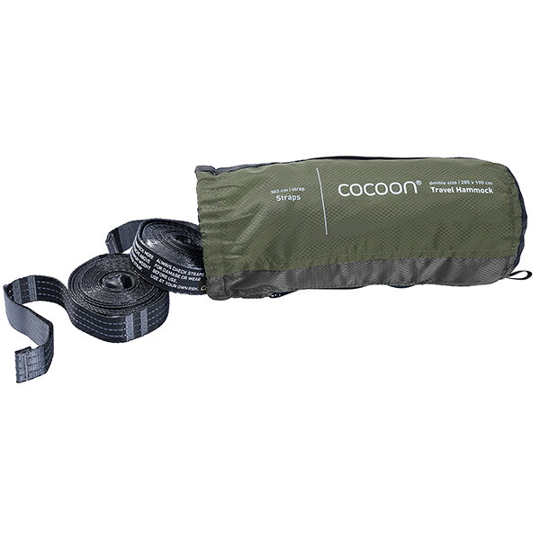 Retailer リテイラーのCocoon コクーン トラベルハンモックセット ダブル サイプレスグリーン HD118-SET COC12550084008000｜アングル2