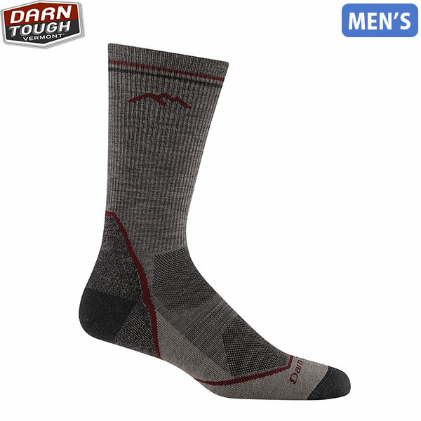 ダーンタフ DarnTough 靴下 メンズ Ms ライト ハイカー ブート ライトウェイト クッション トープ 5028-Taupe DAR19445028023