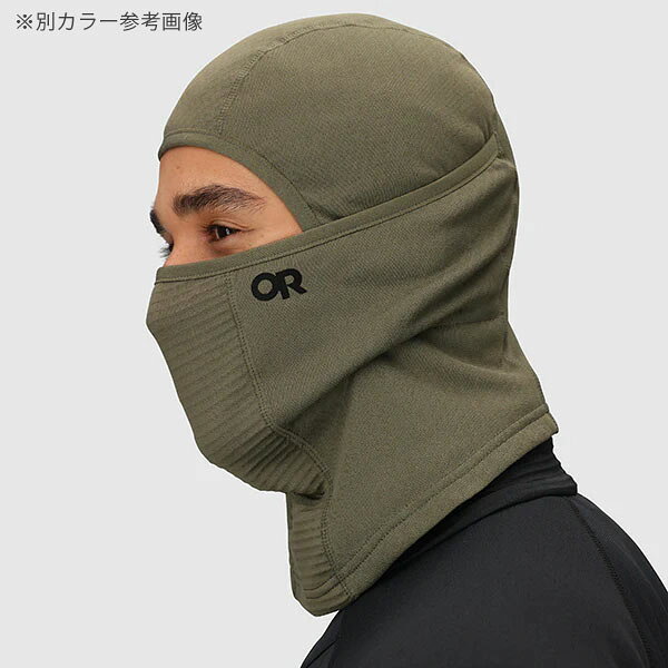Retailer リテイラーのアウトドアリサーチ OUTDOOR RESEARCH バラクラバ フェイスマスク オクトクラバ ブラック 目出し帽 防寒 メンズ レディース OR19846131001｜アングル2