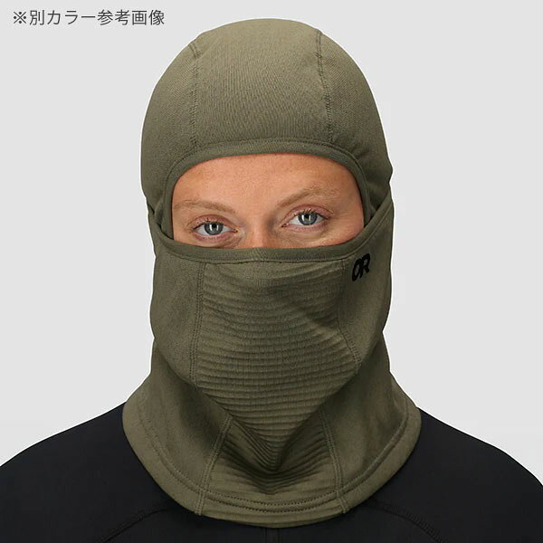 Retailer リテイラーのアウトドアリサーチ OUTDOOR RESEARCH バラクラバ フェイスマスク オクトクラバ ブラック 目出し帽 防寒 メンズ レディース OR19846131001｜アングル3
