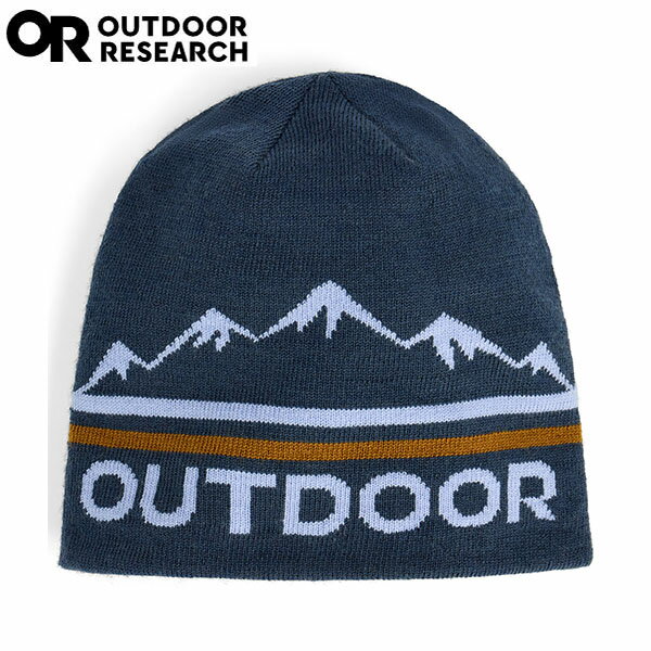 アウトドアリサーチ OUTDOOR RESEARCH ニット帽 ニットキャップ OR ロゴ ニット ビーニー アトランティック/フィヨルド メンズ レディース OR19846383522