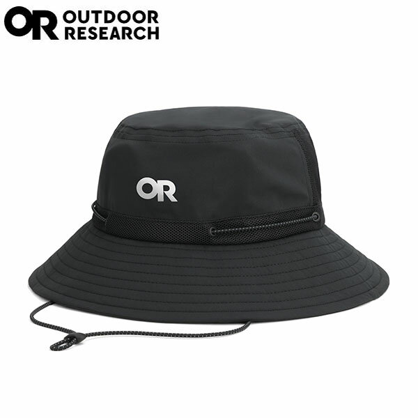 乐天商城 - アウトドアリサーチ OUTDOOR RESEARCH オデッセイ バケットハット ブラック 帽子 ハット バケハ 速乾 軽量 通気性 日焼け防止 UPF50+ OR19846254001