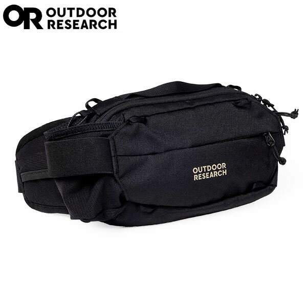 アウトドアリサーチ OUTDOOR RESEARCH フリーウィール 2.5L ヒップサック ブラック ボディバッグ ウエストバッグ ウエストポーチ 軽量 耐久性 耐水性 登山 バイク 自転車 OR19846274001