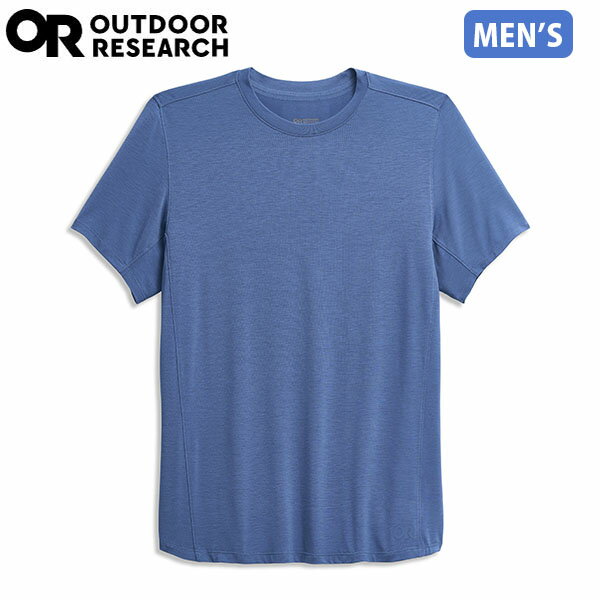 樂天商城 - アウトドアリサーチ OUTDOOR RESEARCH Ms エクリプス Tシャツ スカイライン メンズ 半袖Tシャツ 防臭 吸汗速乾 軽量 ストレッチ素材 UVカット UPF50+ OR19846515602