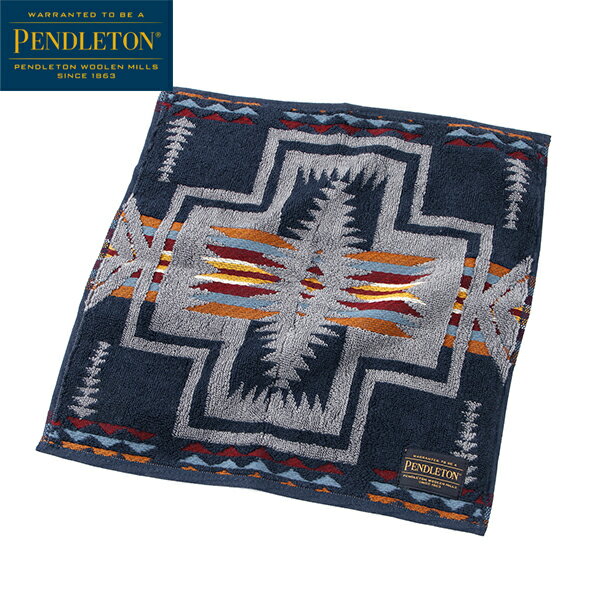 Face Towel - PENDLETON ペンドルトン エンボスマルチタオル ハーディングネイビー PEN19370033949000