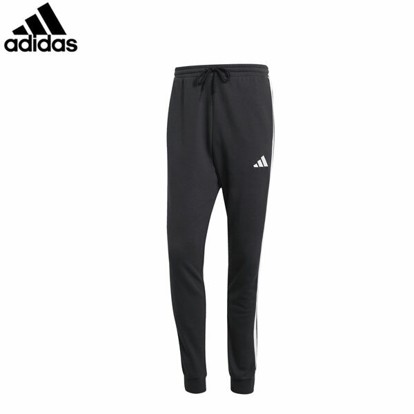 Rakuten - アディダス adidas メンズ スウェットパンツ エッセンシャル スリーストライプス フレンチテリーパンツ ブラック/ホワイト KTE95 スポーティー カジュアル ADSKTE95JD1881