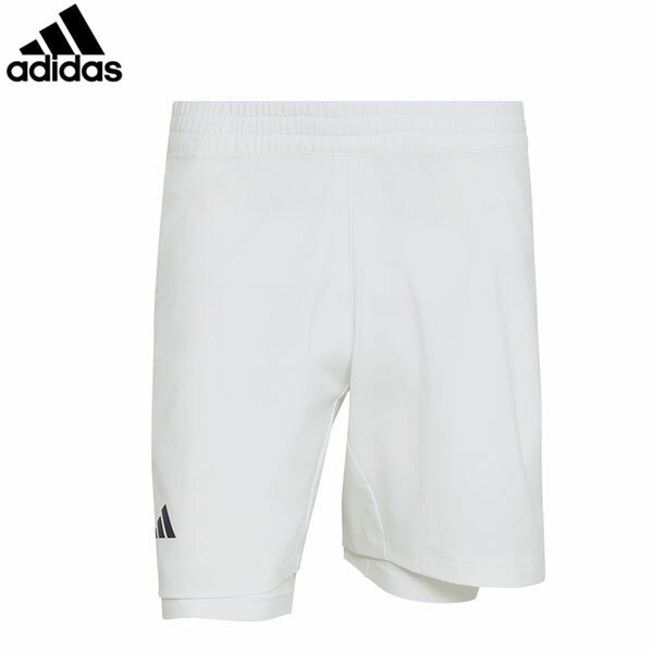 乐天商城 - アディダス adidas メンズ テニスウェア ショーツ タイツ テニス クライマクール ショーツ＆タイツ セット ホワイト WK900 ADSWK900KB3442