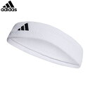 アディダス adidas ヘッドバンド ユニセックス テニス ヘッドバンド ホワイト/ブラック テニス ADSEVJ48HT3908