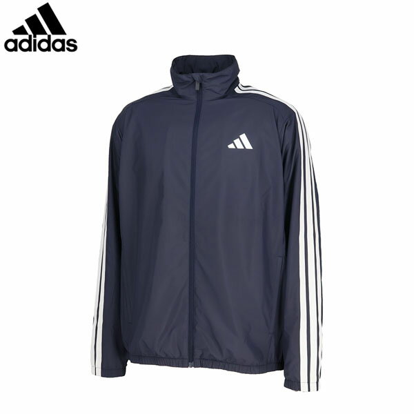 アディダス adidas メンズ ウインドジャケット マストハブ スリーストライプス 起毛トリコット素材の裏..