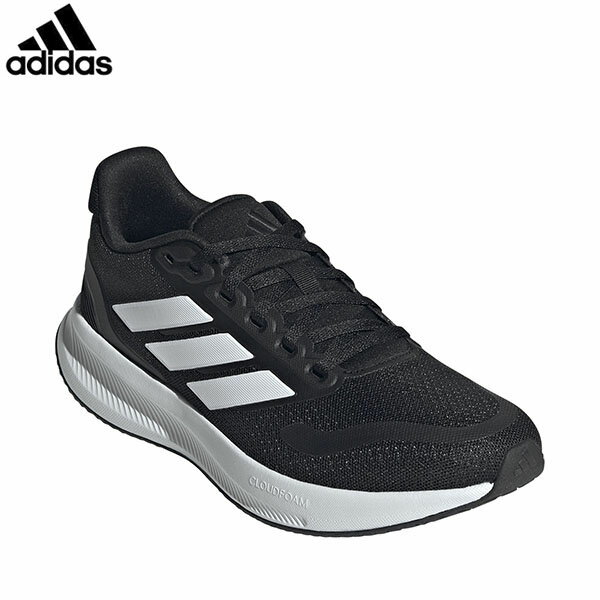 アディダス adidas キッズ ジュニア 子供 スニーカー CORE FAITO 5.0 J IE8589 コアブラッ（1枚目）