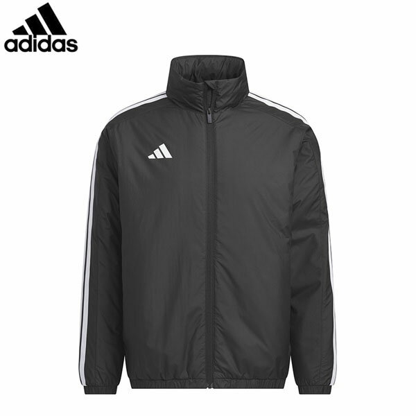 アディダス adidas メンズ ジャケット スリーストライプス ルーズフィット 中わた入りウインドジャケット IS425 ブラック アウトドア ADSIS425JZ8769