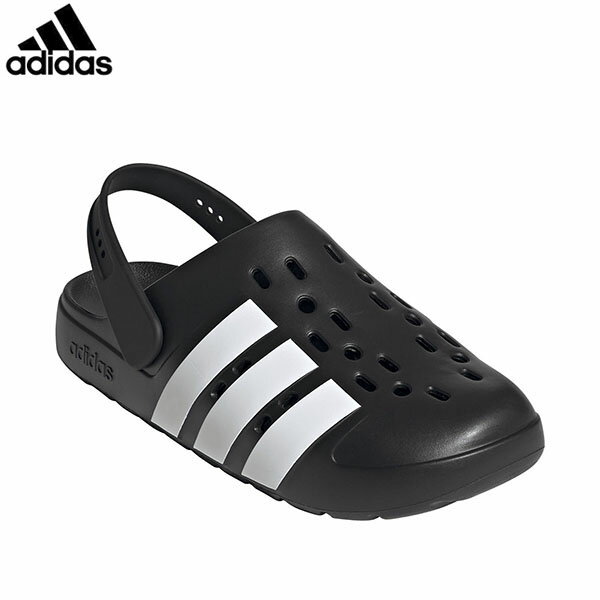 Rakuten - アディダス adidas ユニセックス サンダル アディレッタ クロッグ 2.0 JQ8058 コアブラック/フットウェアホワイト/コアブラック スポーツ ADSJQ8058