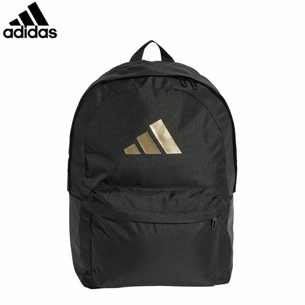 アディダス adidas ユニセックス バックパック クラシック 3バーロゴ バックパック KSI74 ブラック/ゴールドメタリック スポーツ ADSKSI74IS7048