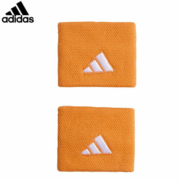 アディダス adidas ユニセックス リストバンド テニス リストバンド Sサイズ ピュアオレンジ/ホワイト 薄手 ADSEVJ47KH1097