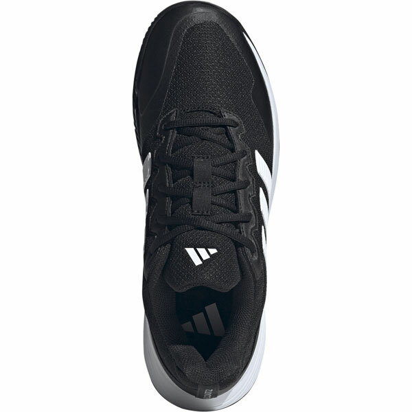 アディダス adidas メンズ テニスシューズ ゲームコート 2 テニス コアブラック/フットウェアホワイト/シルバーメタリック ADSKI0780
