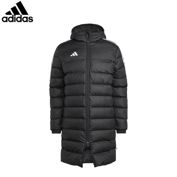 アディダス adidas メンズ サッカー ジャケット ティロ 23 リーグ ロングダウンジャケット NUH32 ブラック ADSNUH32HS7238