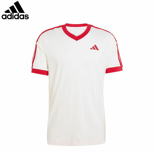 アディダス adidas メンズ テニスウェア Tシャツ クラシックス 半袖Tシャツ チョークホワイト ADSCC999KE6719