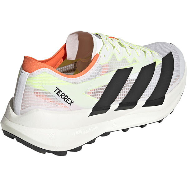 Retailer リテイラーのアディダス adidas メンズ トレイルランニングシューズ テレックス アグラヴィック スピード 2 トレイルランニング / Terrex Agravic Speed 2 Trail Running フットウェアホワイト/コアブラック/セミインパクトオレンジ ADSJS3536｜アングル2