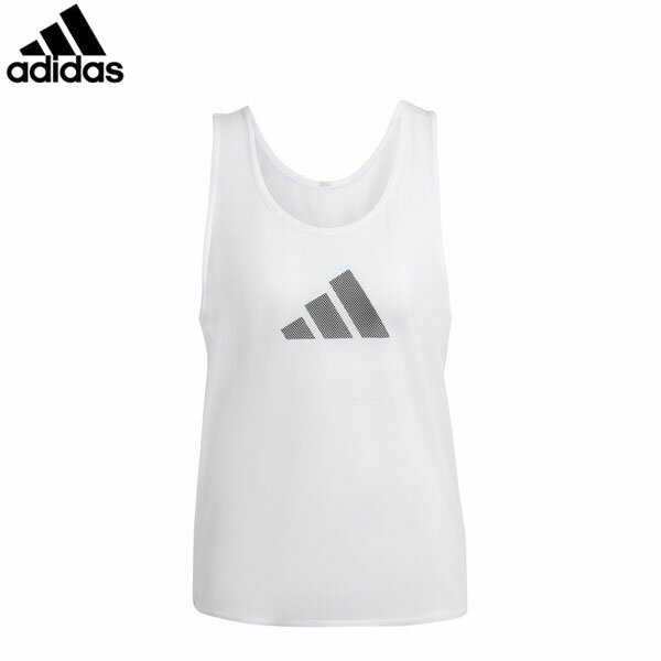 乐天商城 - アディダス adidas ユニセックス サッカー ビブス トレーニング 24 ビブ ホワイト ADSKVB08JF3242