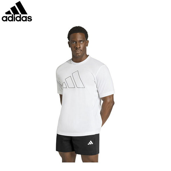 Rakuten - アディダス adidas メンズ 半袖Tシャツ ワークアウト エッセンシャルズ Feelready ロゴ Tシャツ ホワイト 陸上 トレーニング ADSP5731KE0421