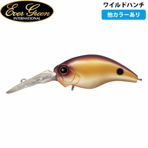 乐天商城 - エバーグリーン EVERGREEN ワイルドハンチ ルアー バス釣り クランクベイト AZREVG245