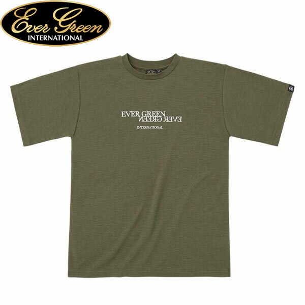 エバーグリーン EVERGREEN ドライミックス Tシャツ Aタイプ カーキ 半袖Tシャツ メンズ AZREVG303