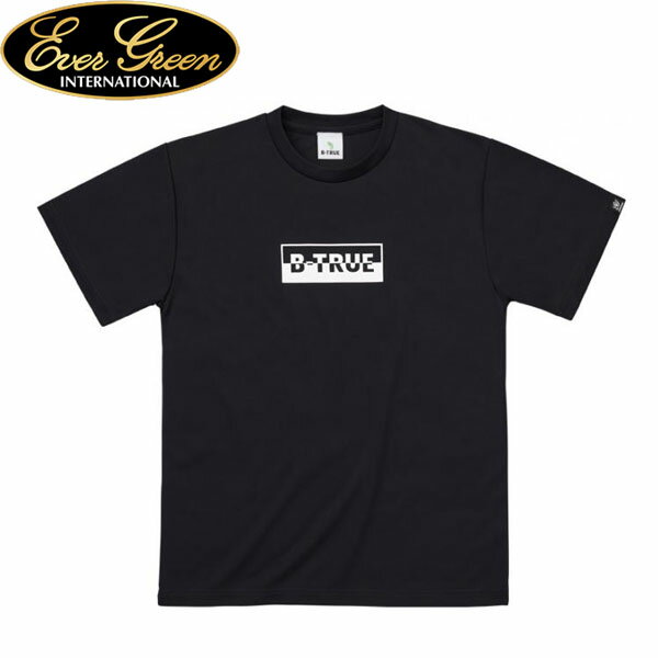 エバーグリーン EVERGREEN B-TRUE ドライTシャツ Hタイプ ブラック 半袖Tシャツ メンズ AZREVG323