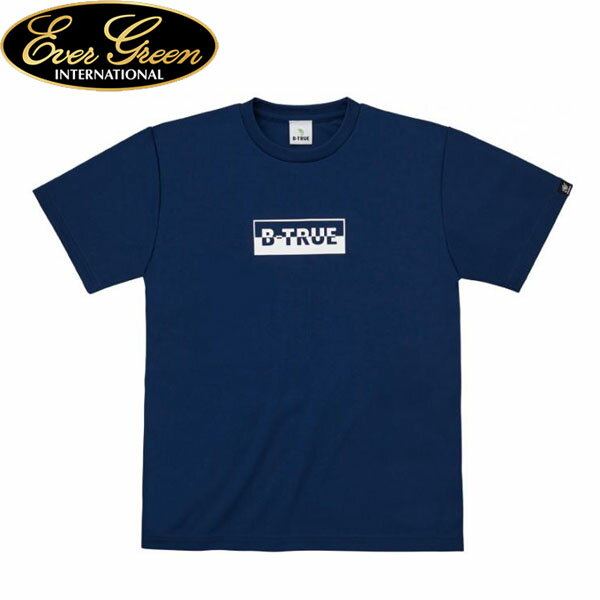 エバーグリーン EVERGREEN B-TRUE ドライTシャツ Hタイプ インディゴ 半袖Tシャツ メンズ AZREVG324