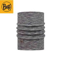 Buff バフ ネックゲイター MERINO HEAVYWEIGHT MULTISTRIPES FOG GREY 368881 ネックウエア ネックウォーマー ネックカバー 保温 レイヤー メリノウール100% BUF368881