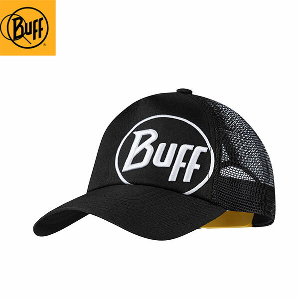乐天商城 - バフ Buff 帽子 キャップ TRUCKER CAP LOGO BLACK ユニセックス スポーツ アウトドア BUF580115