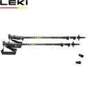 LEKI レキ トレッキングポール ジャーニーライト 100グレー 2本組 杖 CARAVAN キャラバン 1300450 LEK1300450100