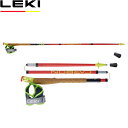 LEKI レキ トレッキングポール ウルトラトレイル FX.ONE 220レッド トレイルランニング 三段折りたたみ式 2本組 杖 CARAVAN キャラバン ...