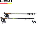 LEKI レキ トレッキングポール トラベラー 190ブラック 2本組 ノルディックウォーキングポール 三段伸縮式ポール CARAVAN キャラバン 13004...
