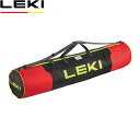 LEKI レキ ポールバッグ 140(15ペア対応) 897ブラック/レッド トレッキングポール収納 CARAVAN キャラバン 1300510 LEK1300...