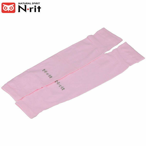 N-rit エヌリット アームカバー チューブナインクーレット 227ピンク UVカット 紫外線カッ ...