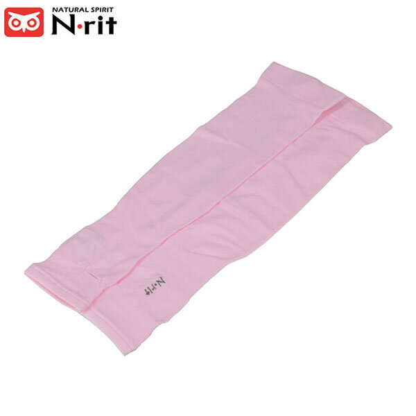 N-rit エヌリット アームカバー チューブナインクーレットグローブ 227ピンク UVカット 紫 ...