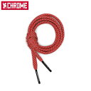 クローム CHROME 靴紐 靴ひも CHROME REFLECTIVE LACES リフレクティブ レース RED/REFLECTIVE 反射材 夜間 AC220RDRF CRMAC220RDRF