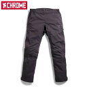 クローム CHROME レインパンツ ダウンプア パンツ DOWNPOUR PANT BLACK ブラック 黒 防水 反射材 雨 通勤 通学 パッカブル CRMAP523BK