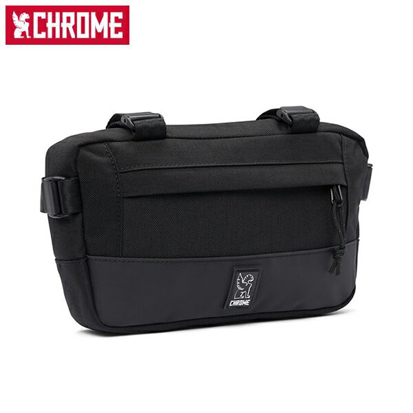 N[ BG336BK ] XOobO CHROME DOUBLETRACK FRAME BAG SM BLACK CRMBG336BK