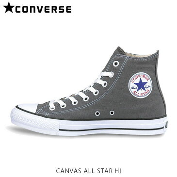 コンバース メンズ スニーカー キャンバス オールスター HI ハイカット 定番 チャコール おしゃれ CONVERSE CHUCK TAYLOR CANVAS ALL STAR HI CONM32066761 国内正規品