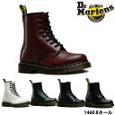 国内正規品 ドクターマーチン 8ホール 1460 Z ブーツ メンズ レディース 女性用 男性用 8HOLE 1460Z DMS BOOT ブラック 黒 Dr.Martens DRM10072