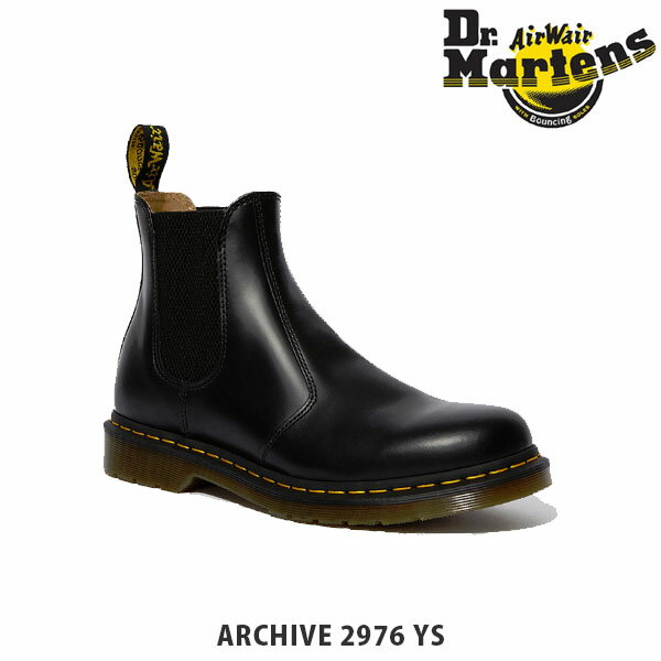 楽天Retailer　リテイラー国内正規品 ドクターマーチン Dr.Martins 2976 YS チェルシーブーツ SMOOTH メンズ レディース ユニセックス イエローステッチ おしゃれ ブーツ 革 レザー DRM22227