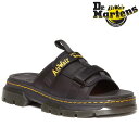 国内正規品 ドクターマーチン Dr.Martens AYCE スライド サンダル BLACK メンズ レディース おしゃれ DRM31530001