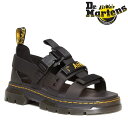 国内正規品 ドクターマーチン Dr.Martens PEARSON マルチストラップ サンダル BLACK メンズ レディース おしゃれ DRM31574001