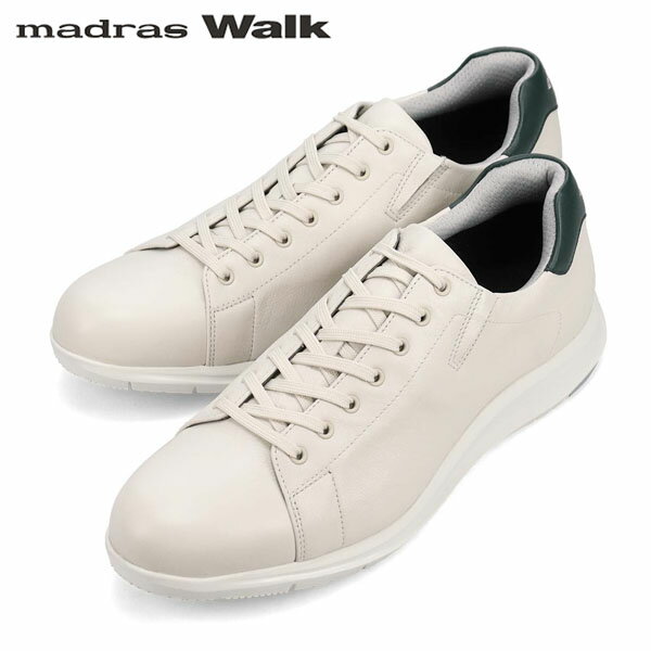 Rakuten - マドラスウォーク madras Walk メンズ ゴアテックス カジュアルシューズ スニーカー MW9600 WHITE ホワイト 防水透湿 通勤 雨 MADMW9600WHT