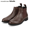 マドラスウォーク madras Walk レディース ゴアテックス サイドゴアブーツ MWL1106 D-BROWN 防水透湿 MADMWL1106DBR