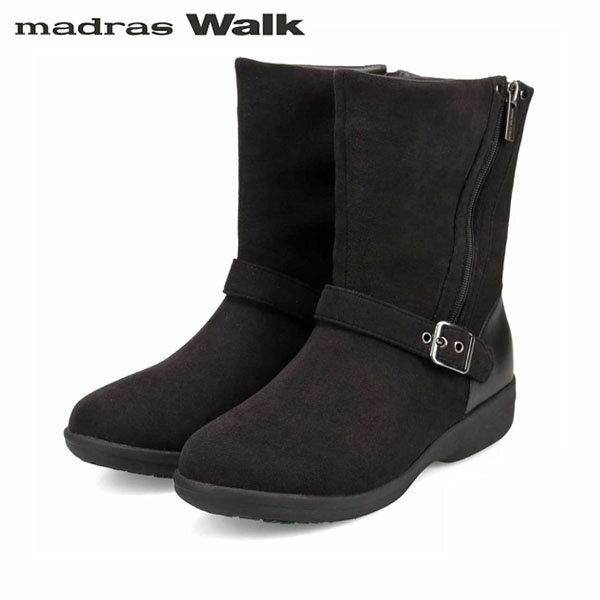 マドラスウォーク ブーツ レディース マドラスウォーク madras Walk レディース ゴアテックス ブーツ MWL2108 BLACK 防水透湿 防滑 MADMWL2108BLA